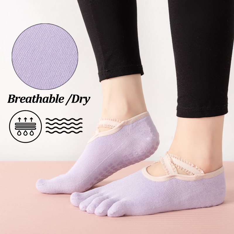 Kaus Kaki Pilates Anti Selip W - No Show Sock Women ulasan dan harga