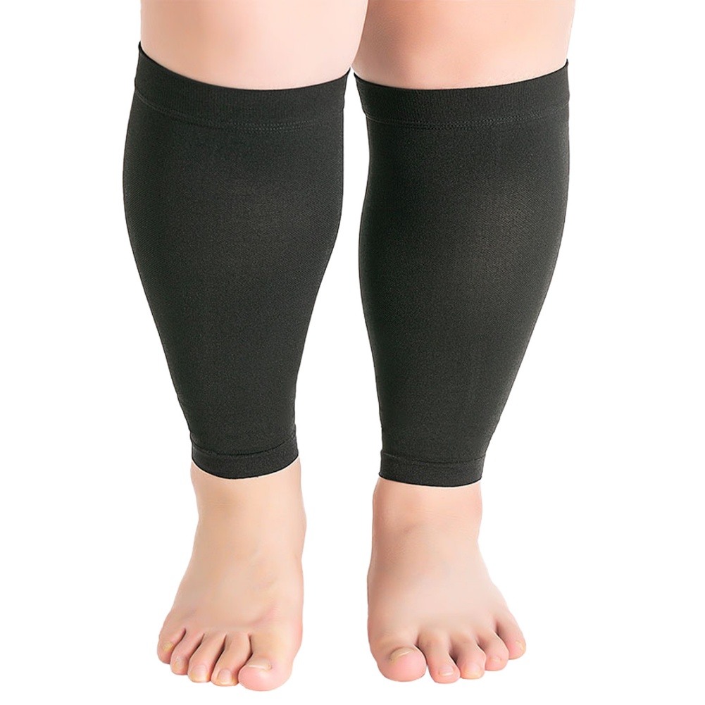 1 pasang Kebugaran berlari len - Compression Sleeve Calf ulasan dan harga
