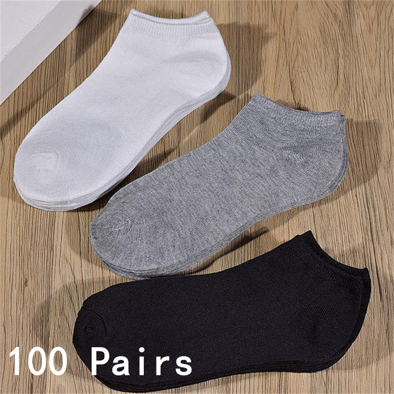 Grosir 50/100 Pasang Kaos Kaki - No Show Sock Women ulasan dan harga