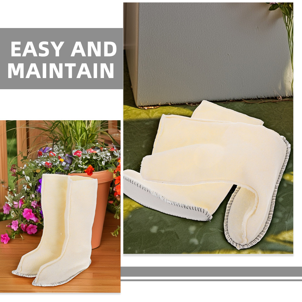2 Pasang Pelapis Sepatu Hujan  - Thermal Sock Winter ulasan dan harga