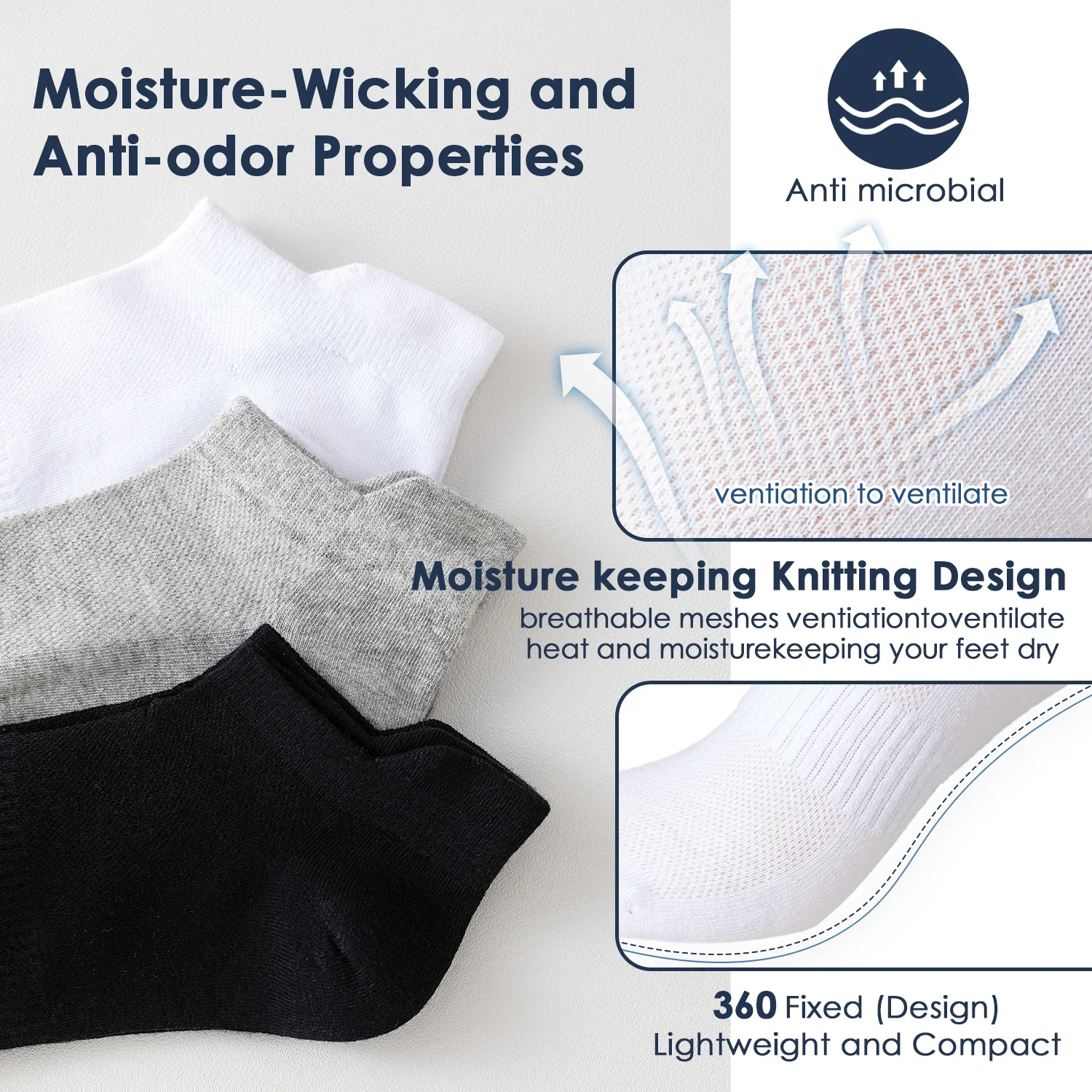 Kaus kaki pasangan Ankle wanit - Ankle Sock Low Cut ulasan dan harga
